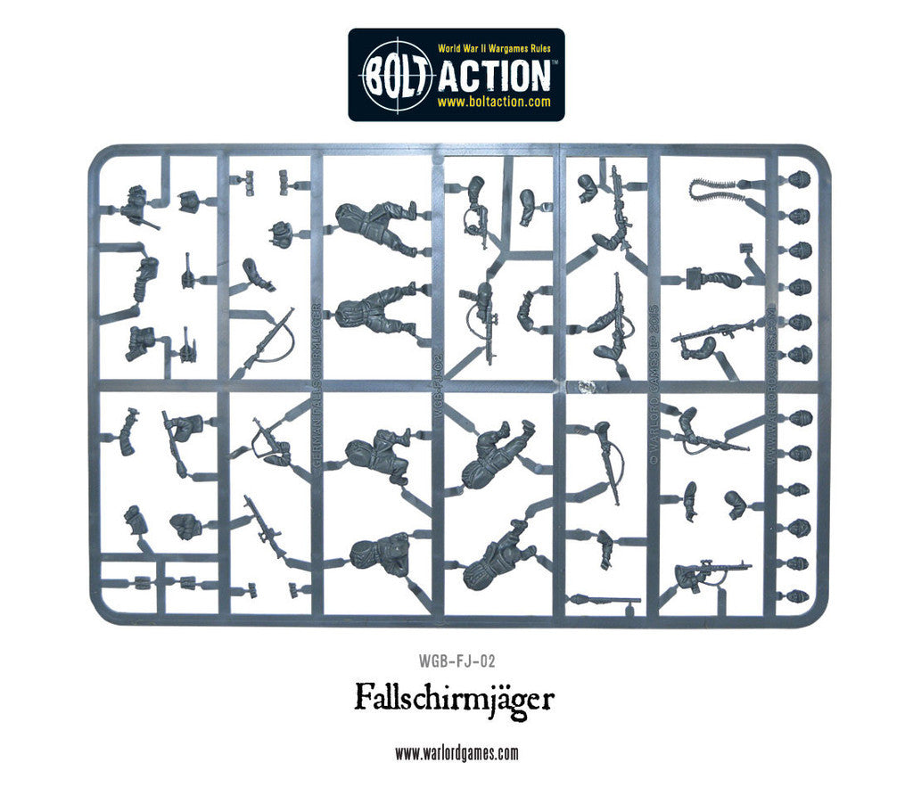 German Fallschirmjager - Starter Army (Bolt Action) :www.mightylancergames.co.uk