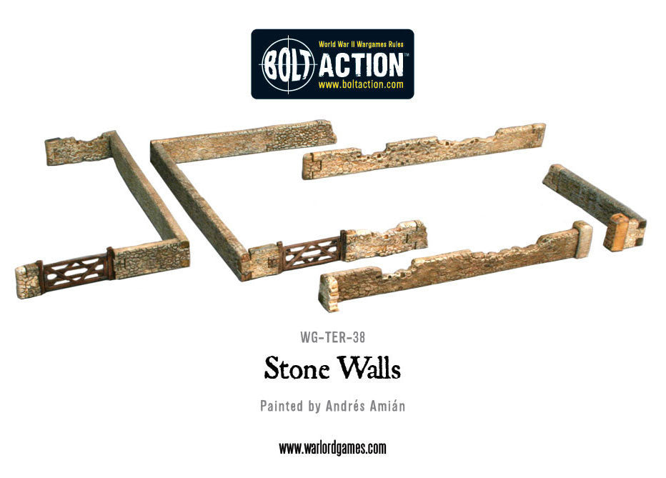 plastic stone walls kit (28mm scale)