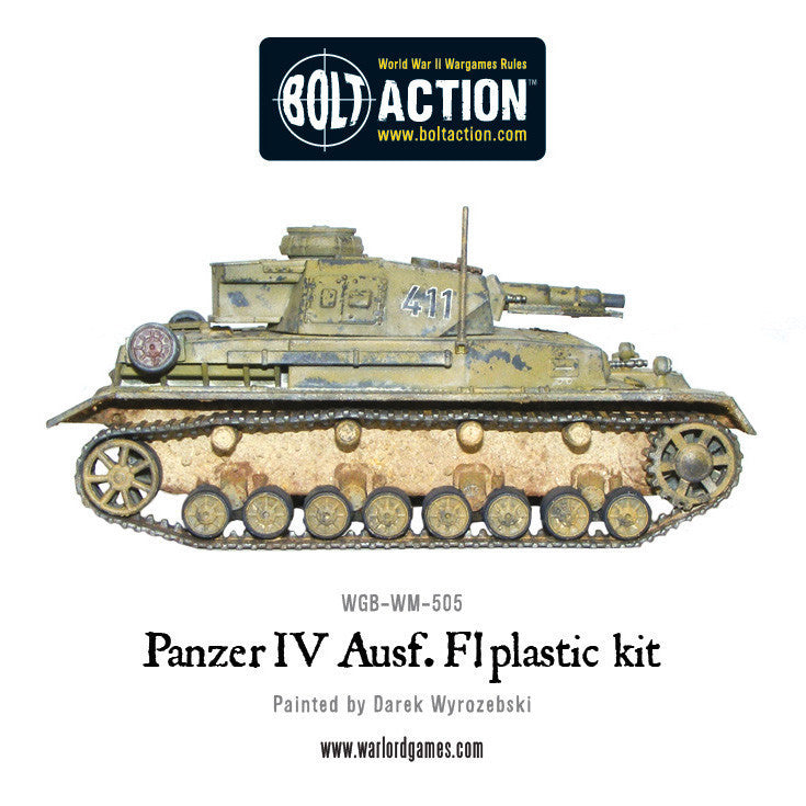 Panzer IV Ausf. F1/G/H - Germany (Bolt Action) :www.mightylancergames.co.uk