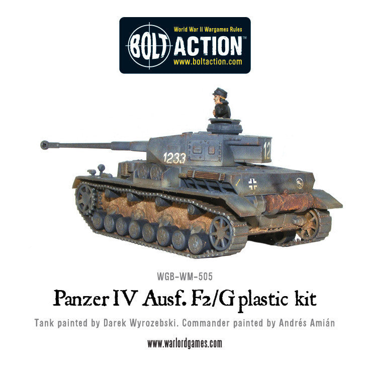 Panzer IV Ausf. F1/G/H - Germany (Bolt Action) :www.mightylancergames.co.uk