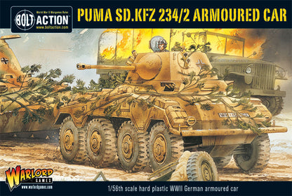 Puma SD.KFZ 234/2 Armoured Car - Germany (Bolt Action)