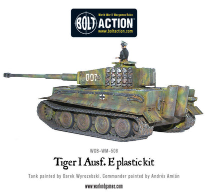 Tiger I Ausf. E Heavy Tank (Plastic Kit) - Bolt Action