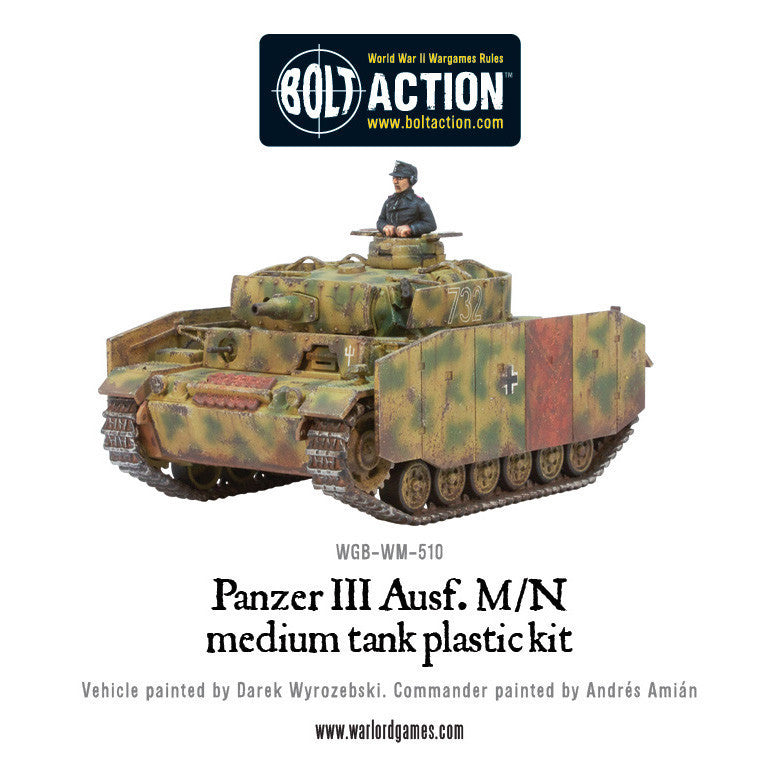 Panzer III - Germany (Bolt Action) :www.mightylancergames.co.uk