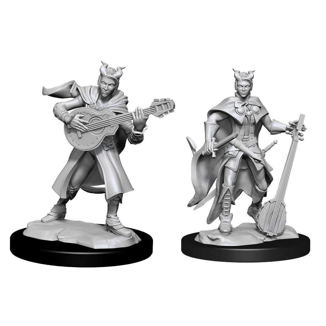 Tiefling Bard Female D&D Nolzur'S Marvelous Unpainted Miniatures