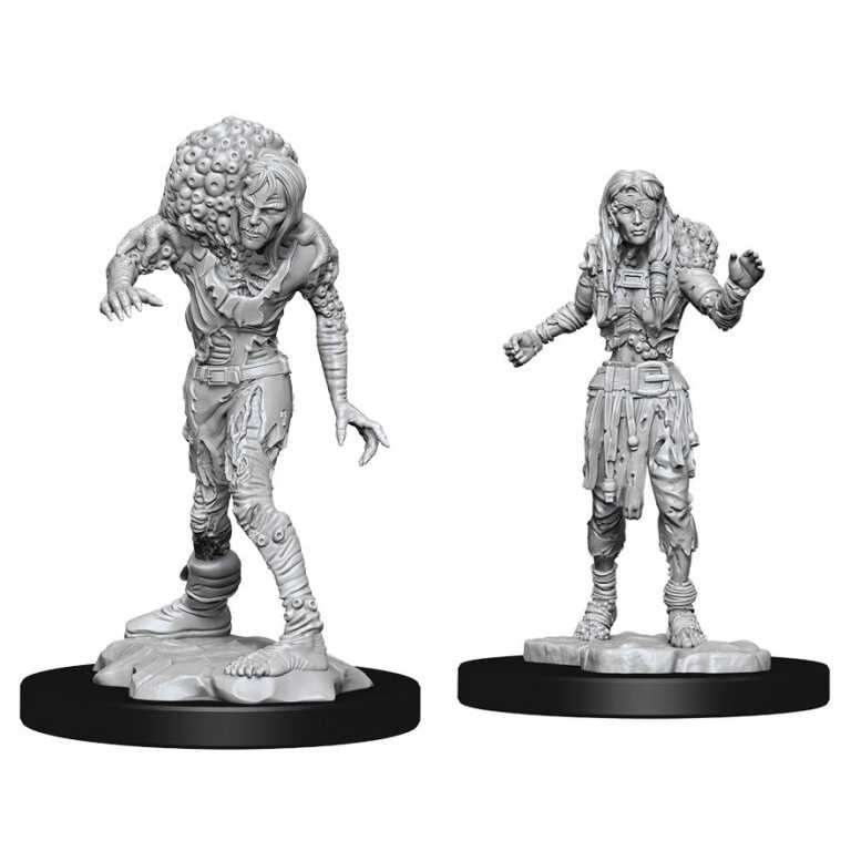 Drowned Assassin & Drowned Ascetic D&D Nolzur'S Marvelous Unpainted Miniatures