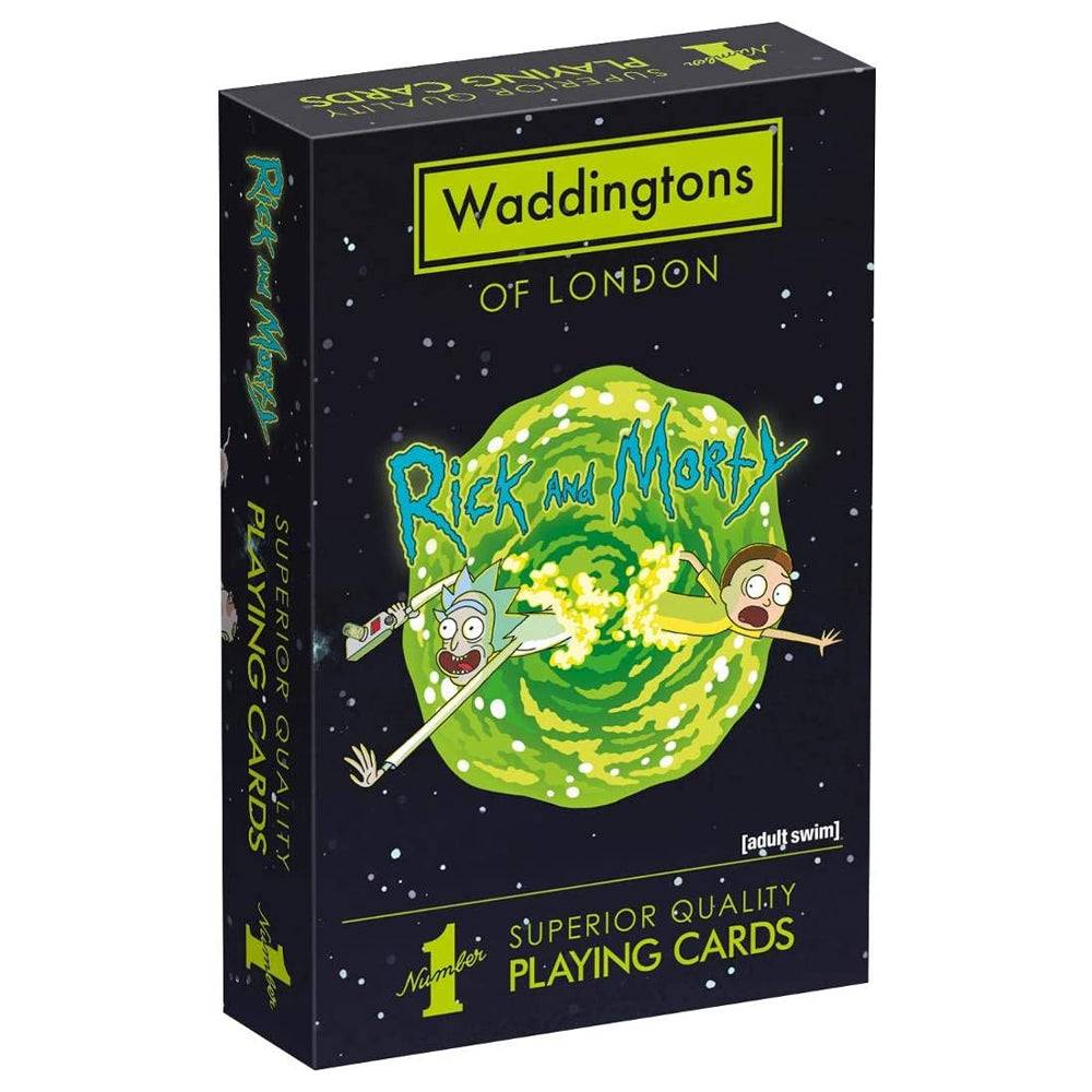 Waddingtons Rick & Morty Playing Cards