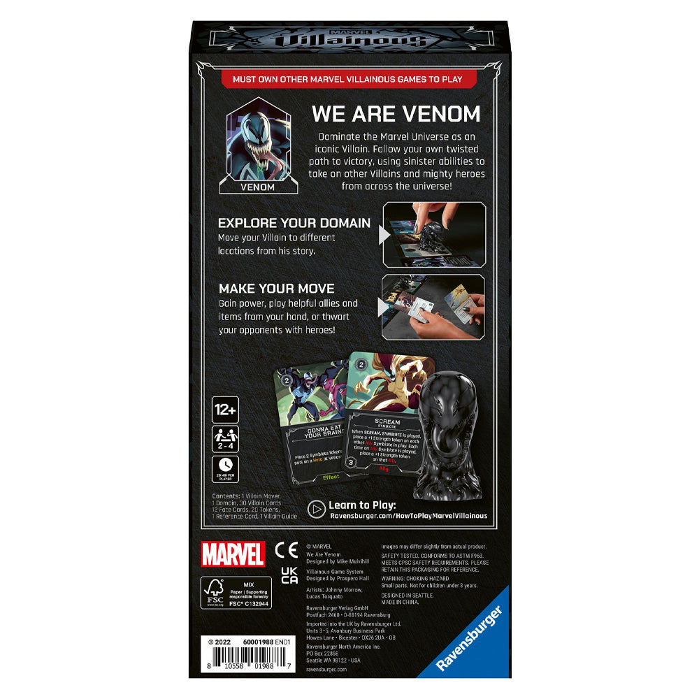 Marvel Villainous Venom Expansion