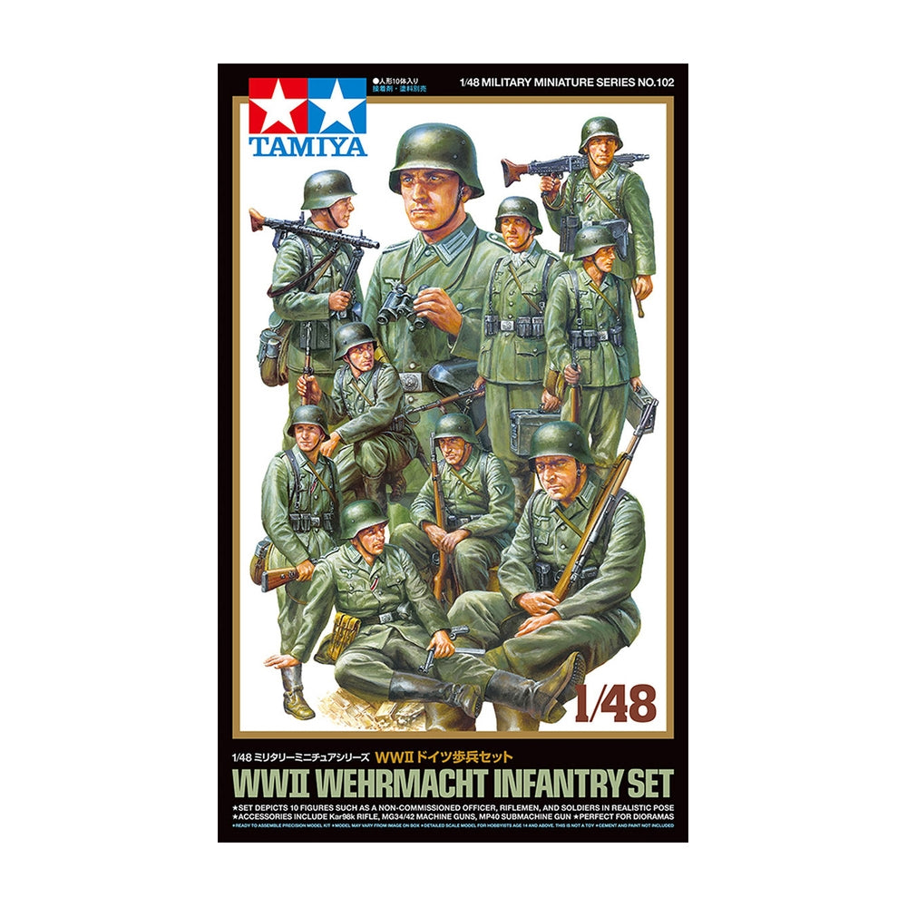 Wehrmacht Infantry Set - Tamiya (1/48) Scale Models