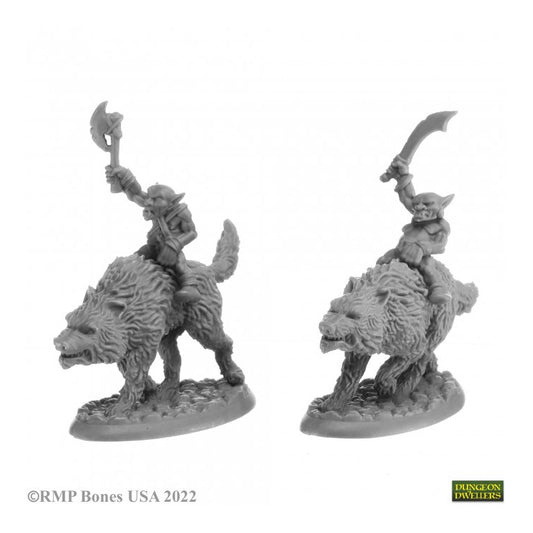 07041 Goblin Wolfriders RPG Mini...