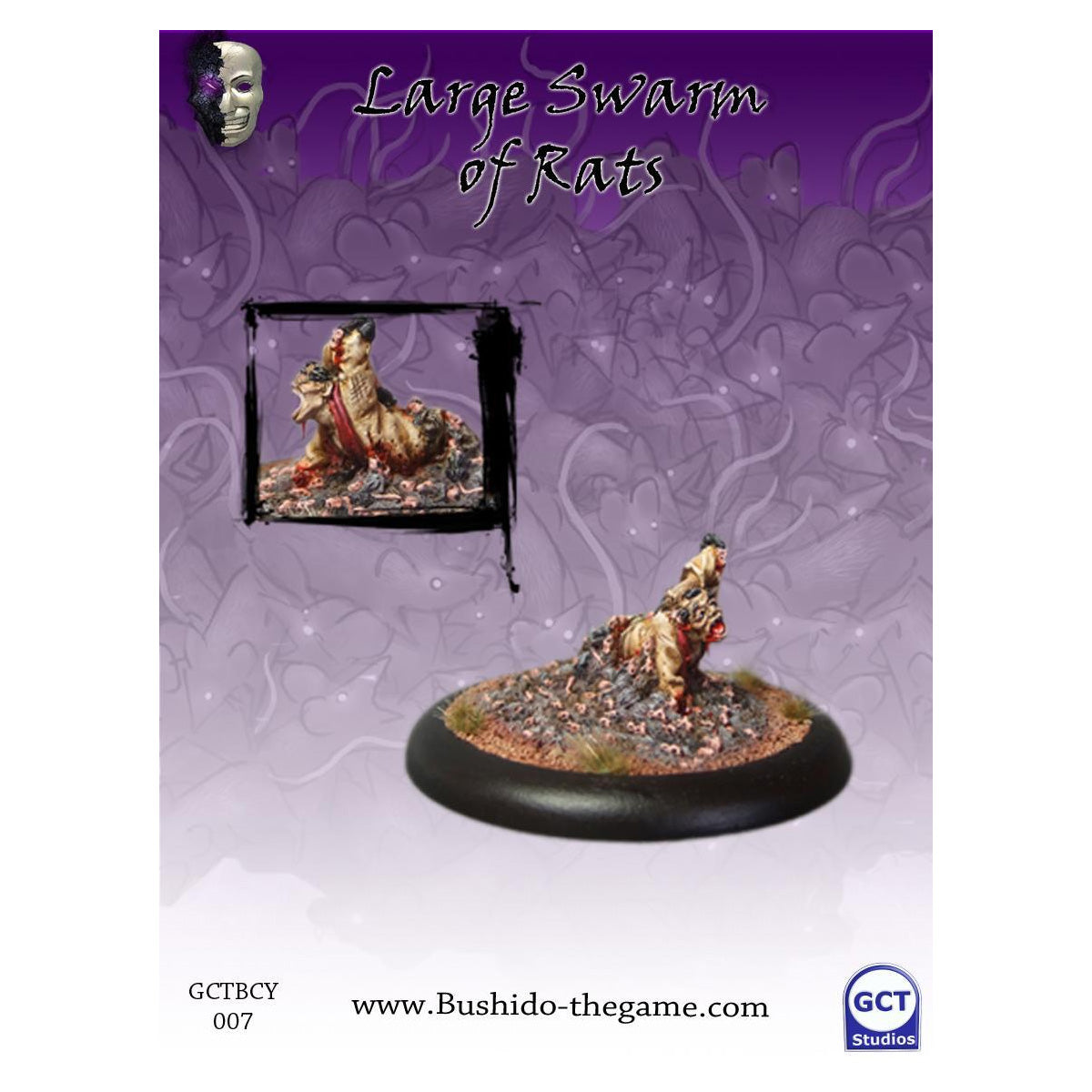 Large Rat Swarm Bushido Cult Of Yurei Blister