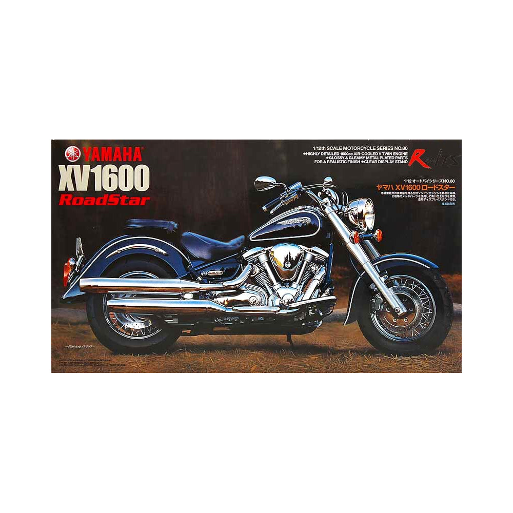 Yamaha XV1600 RoadStar - Tamiya 1/12 Scale Model Kit