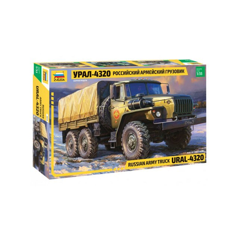 Ural-4320 Russian Army Truck - Zvezda 1/35 Scale Model