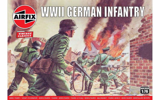 WWII German Infantry - 1:76 (Air...