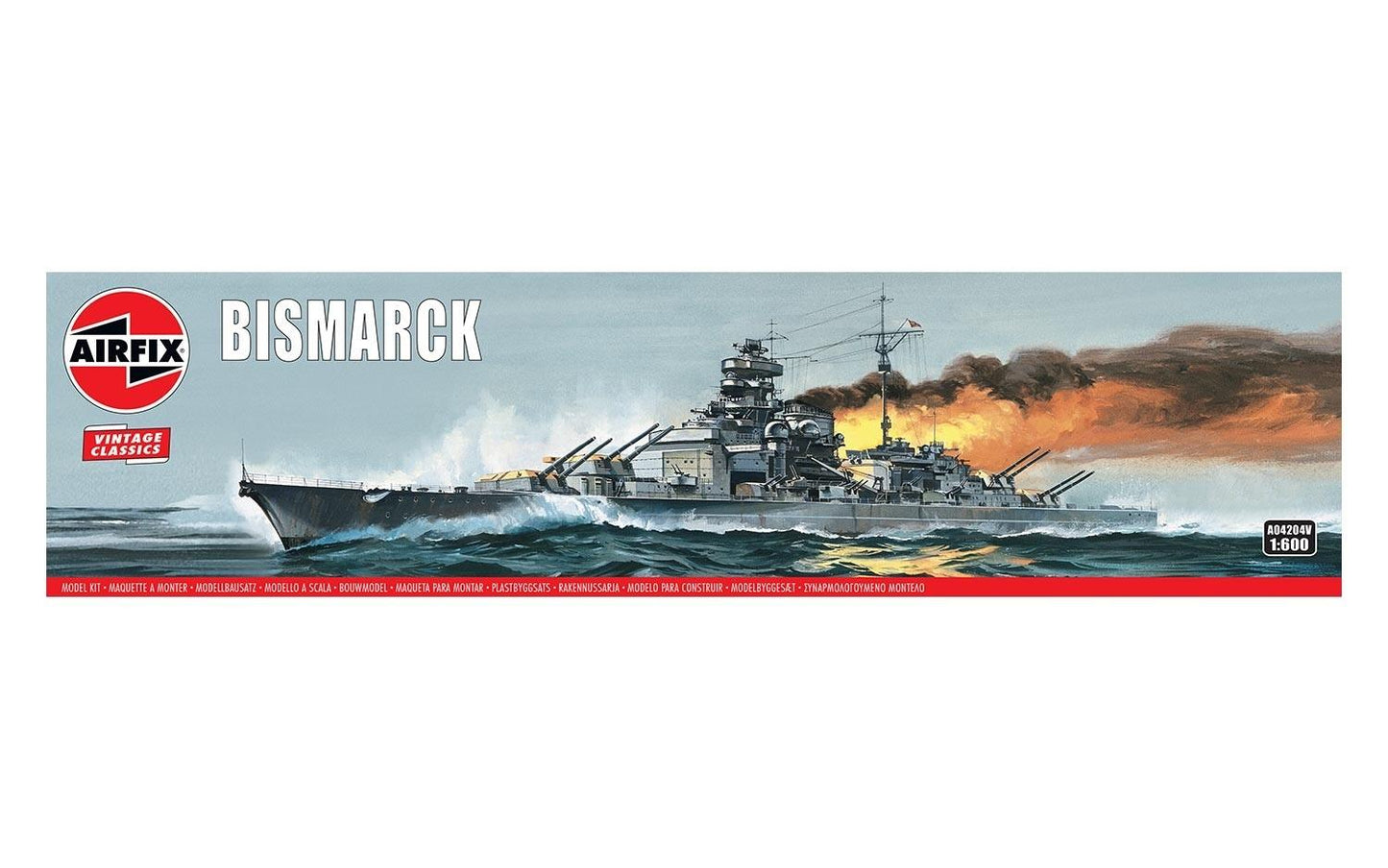 Bismarck - Vintage Classics (Airfix 1/600) :www.mightylancergames.co.uk 