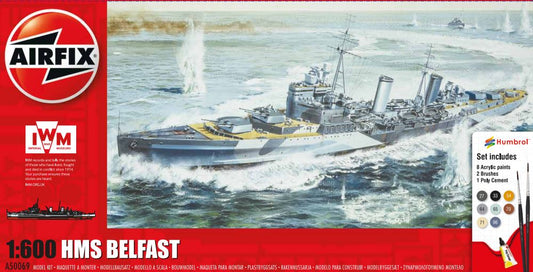 HMS Belfast Gift Set - Airfix 1/600