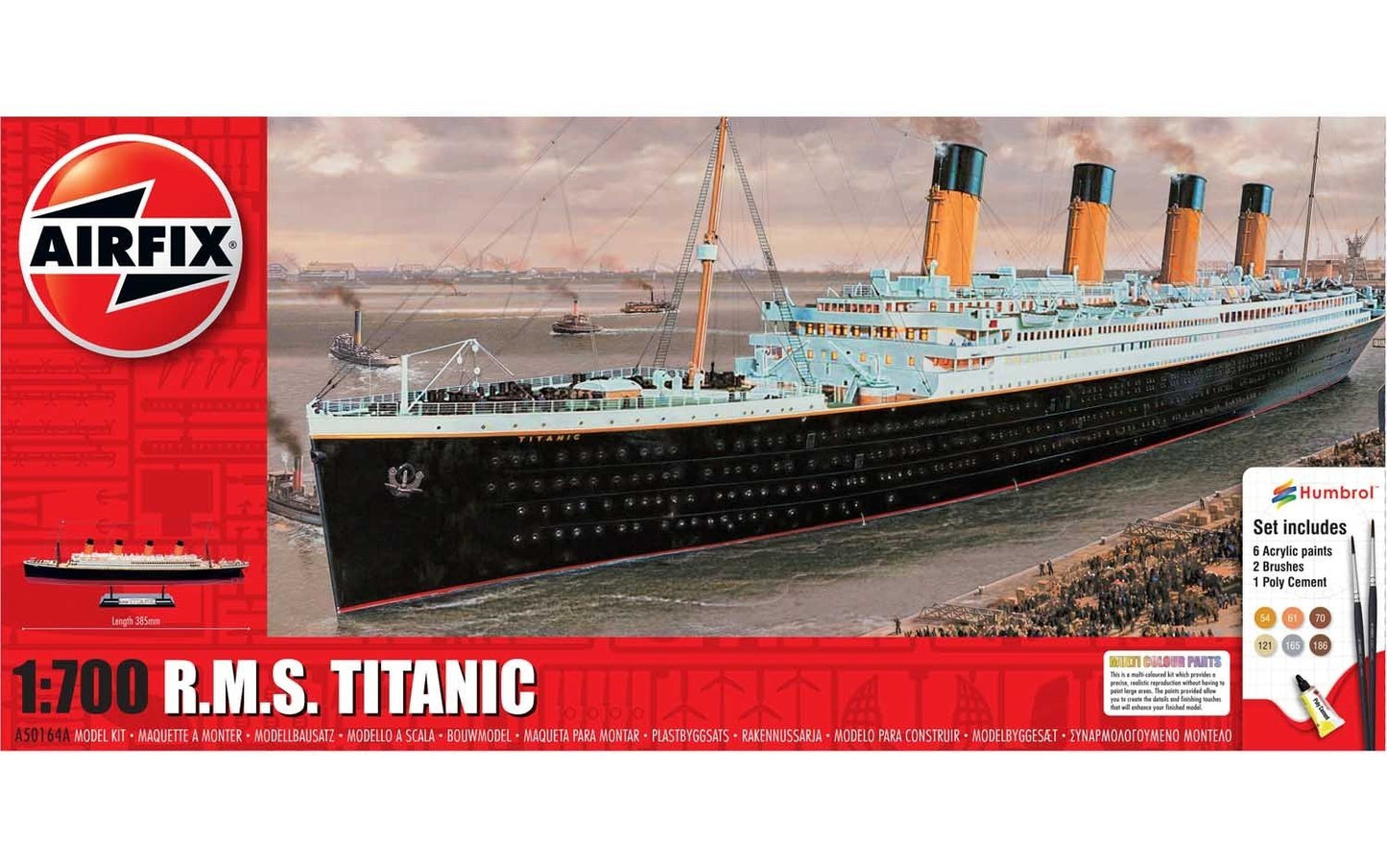 R.M.S. Titanic Gift Set 1:700