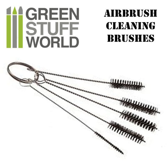 Airbrush Cleaning Brushes  (Green Stuff World 1409)