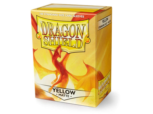 Dragon Shield Matte Yellow – 100...