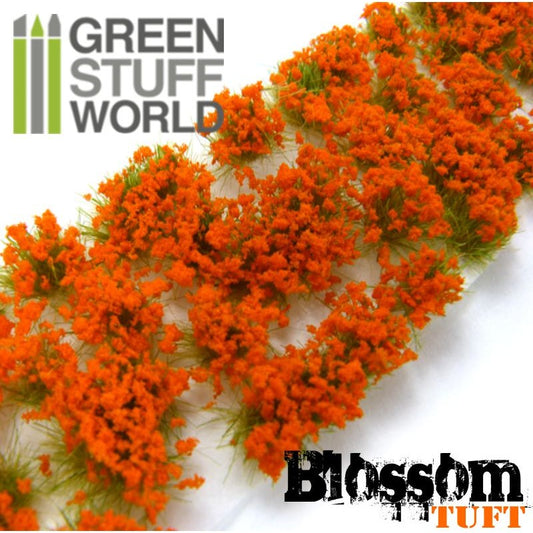 Blossom Tufts - Orange Flowers -...