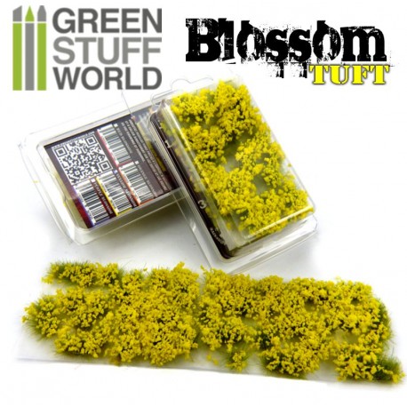 Blossom Tufts - Yellow Flowers - 6mm - Green Stuff World -9282