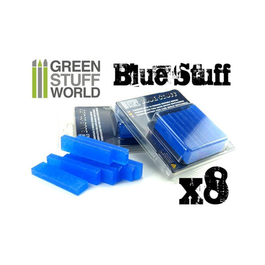 Blue Stuff Mold 8 bars :www.mightylancergames.co.uk 