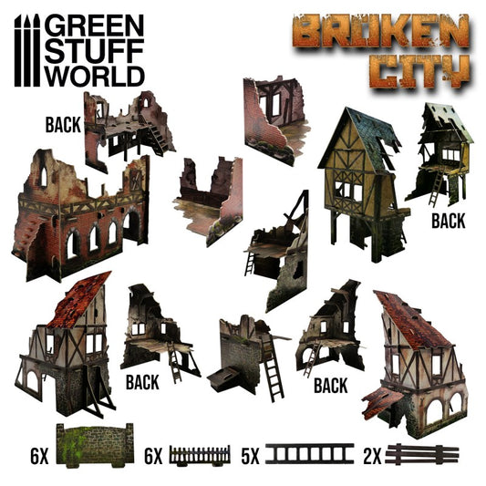 Broken City - Terrain Set (2428)...