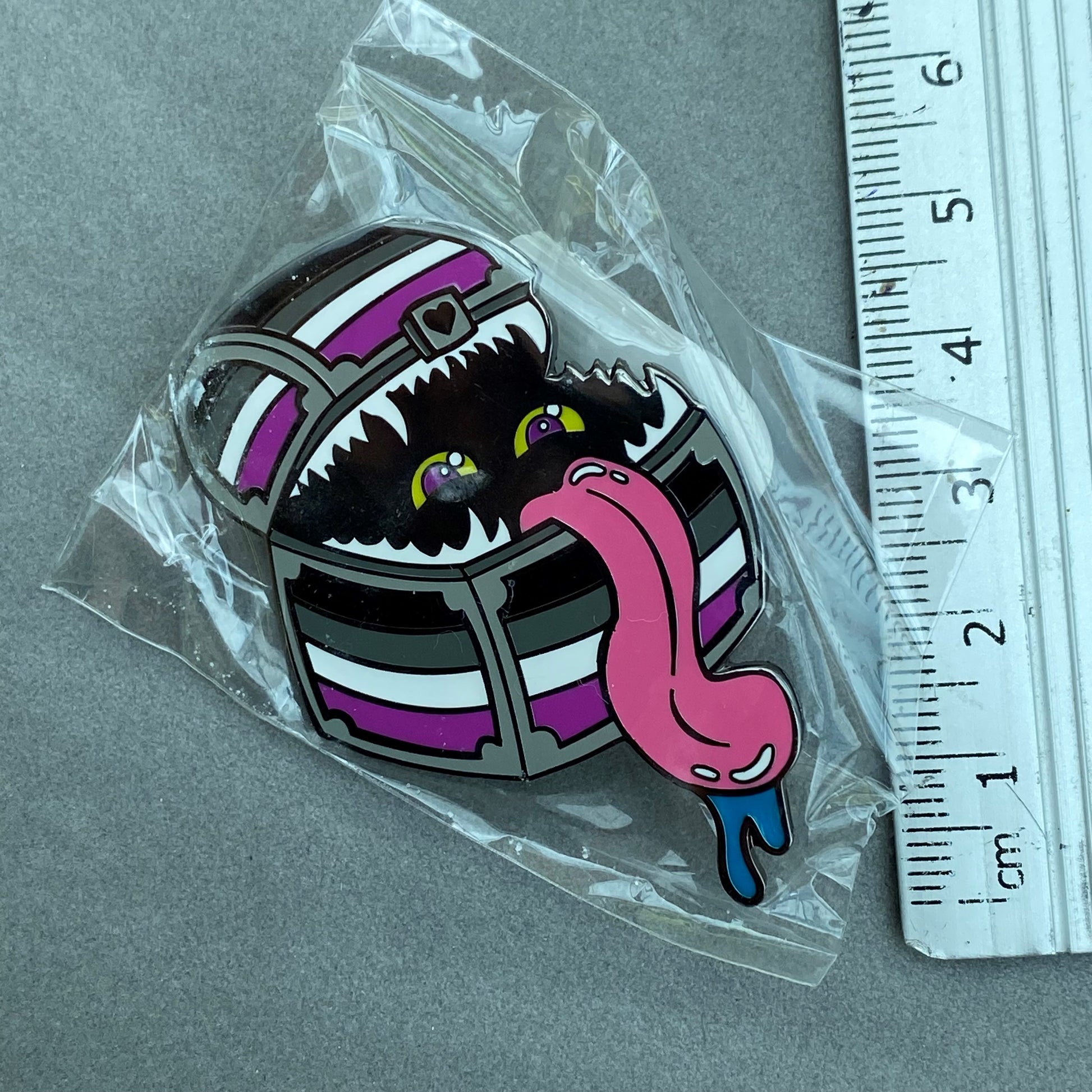 Bisexual Mimic Enamel Pride Pin Badge