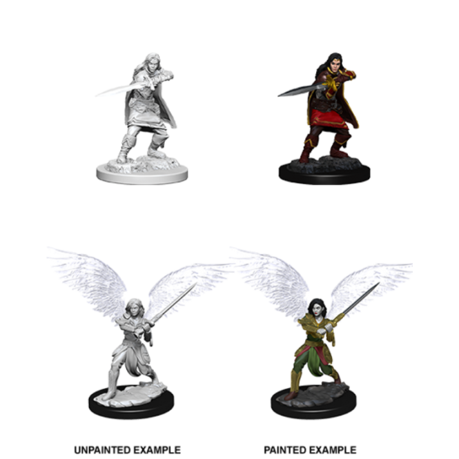 WizKids D&D Nolzur's Marvelous Miniatures  - Female Aasimar Fighter 73381