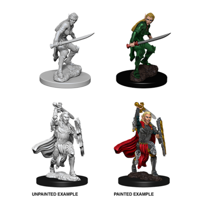 WizKids D&D Nolzur's Marvelous Miniatures - Female Elf Fighter 73385