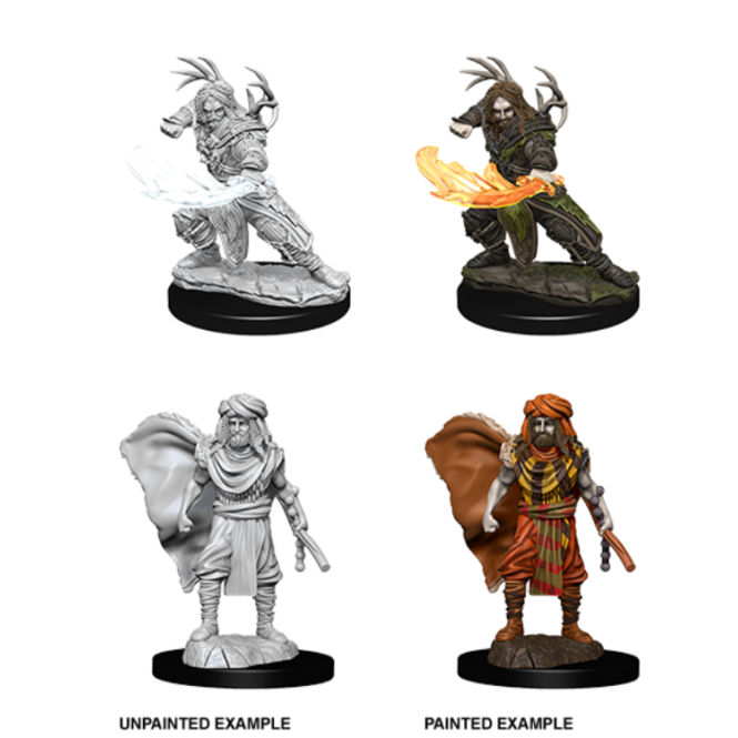 WizKids D&D Nolzur's Marvelous Miniatures - Male Human Druid 73390