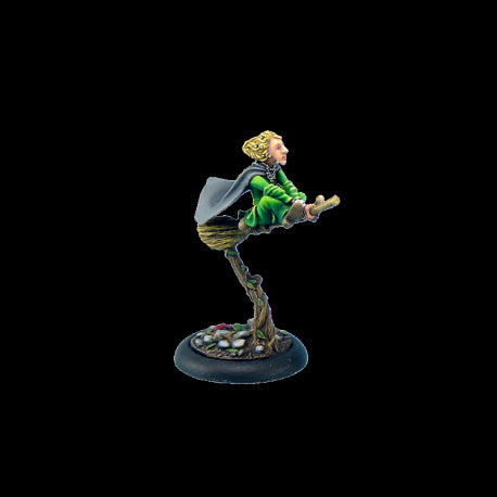 Magrat on Broom - Discworld Mini...