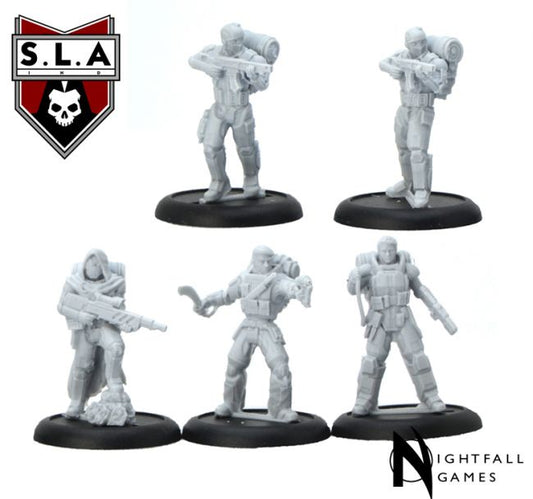 Darknight Starter Set - S.L.A  Cannibal Sector 1 :www.mightylancergames.co.uk