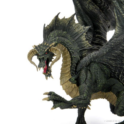 Adult Black Dragon Premium Figure -D&D Icons of the Realms - 96021