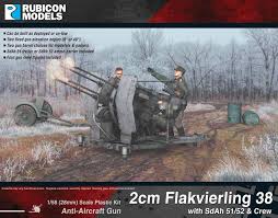 2cm Flakvierling 38 with SdAh 51...