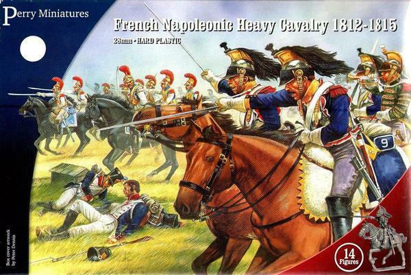 French Heavy Cavalry Napoleonic  1812-15 - Perry Miniatures (FN120) :www.mightylancergames.co.uk