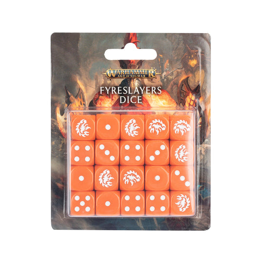 Fyreslayers Dice Warhammer AoS