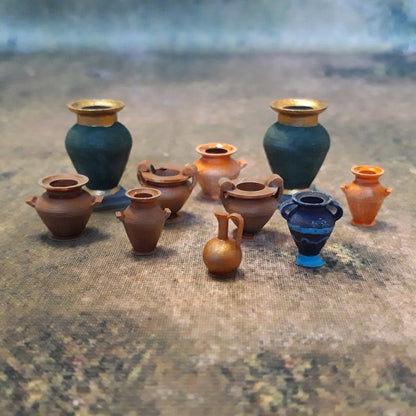 Greek Pots & Jugs - Iron Gate Scenery