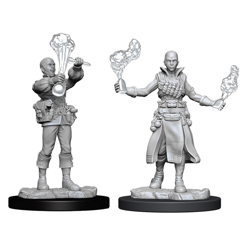 Human Alchemist Female Pathfinder Deep Cuts Unpainted Miniatures