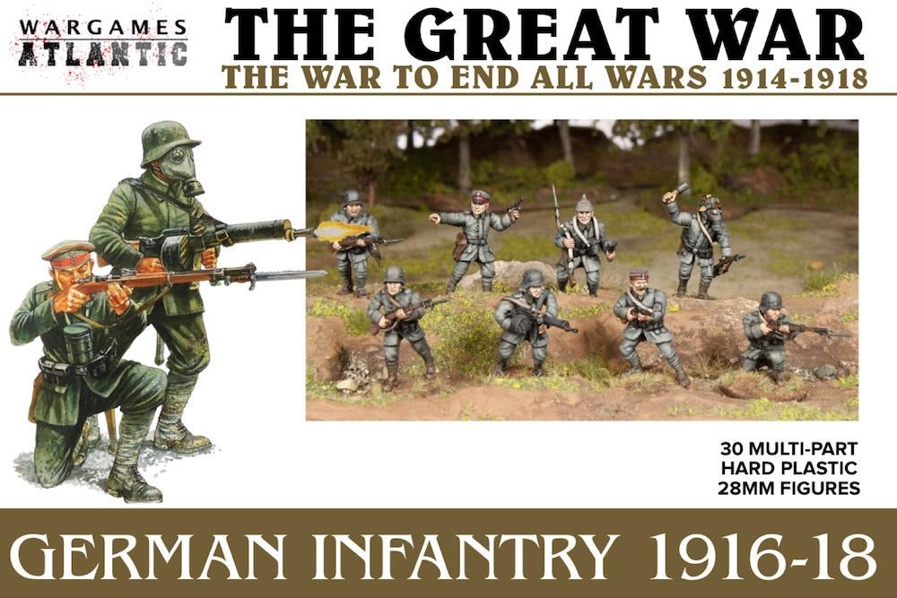 German Infantry 1916-18 - The Great War (Wargames Atlantic)