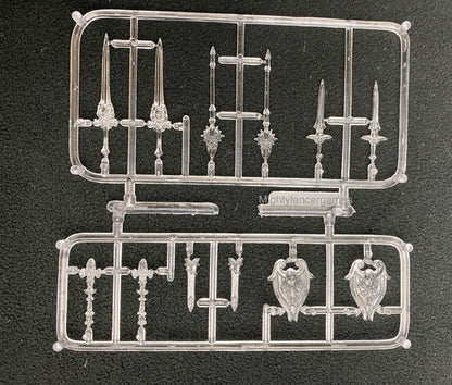 Reaper Miniatures Weapon Sprue- Clear