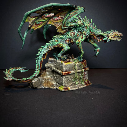 77466 - Zombie Dragon (Reaper Bones)