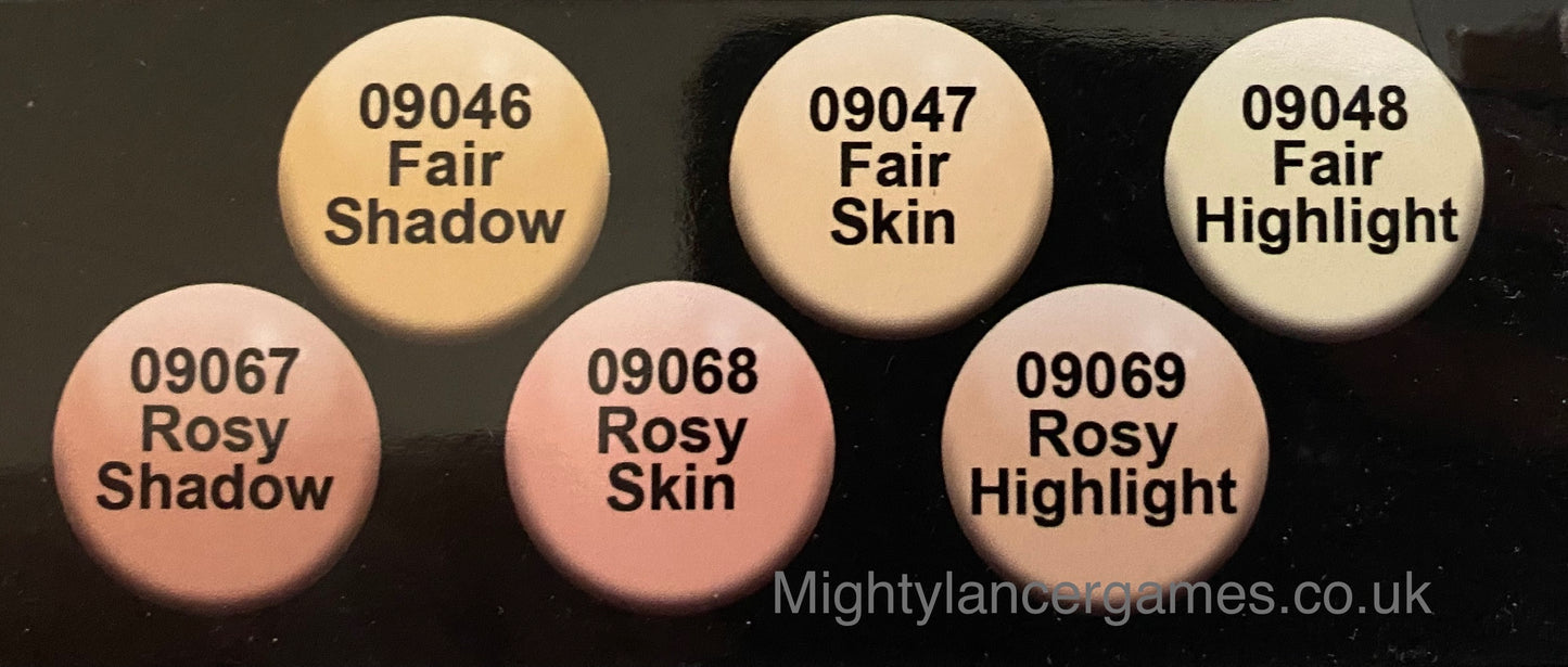 FANTASY FLESH - FAIR SKIN -09902- Reaper Boxed Paint Set