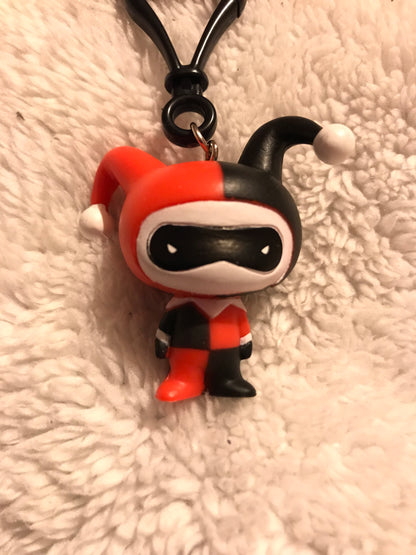 HARLEY QUINN DC CHIBI CHARACTER CLIP ON