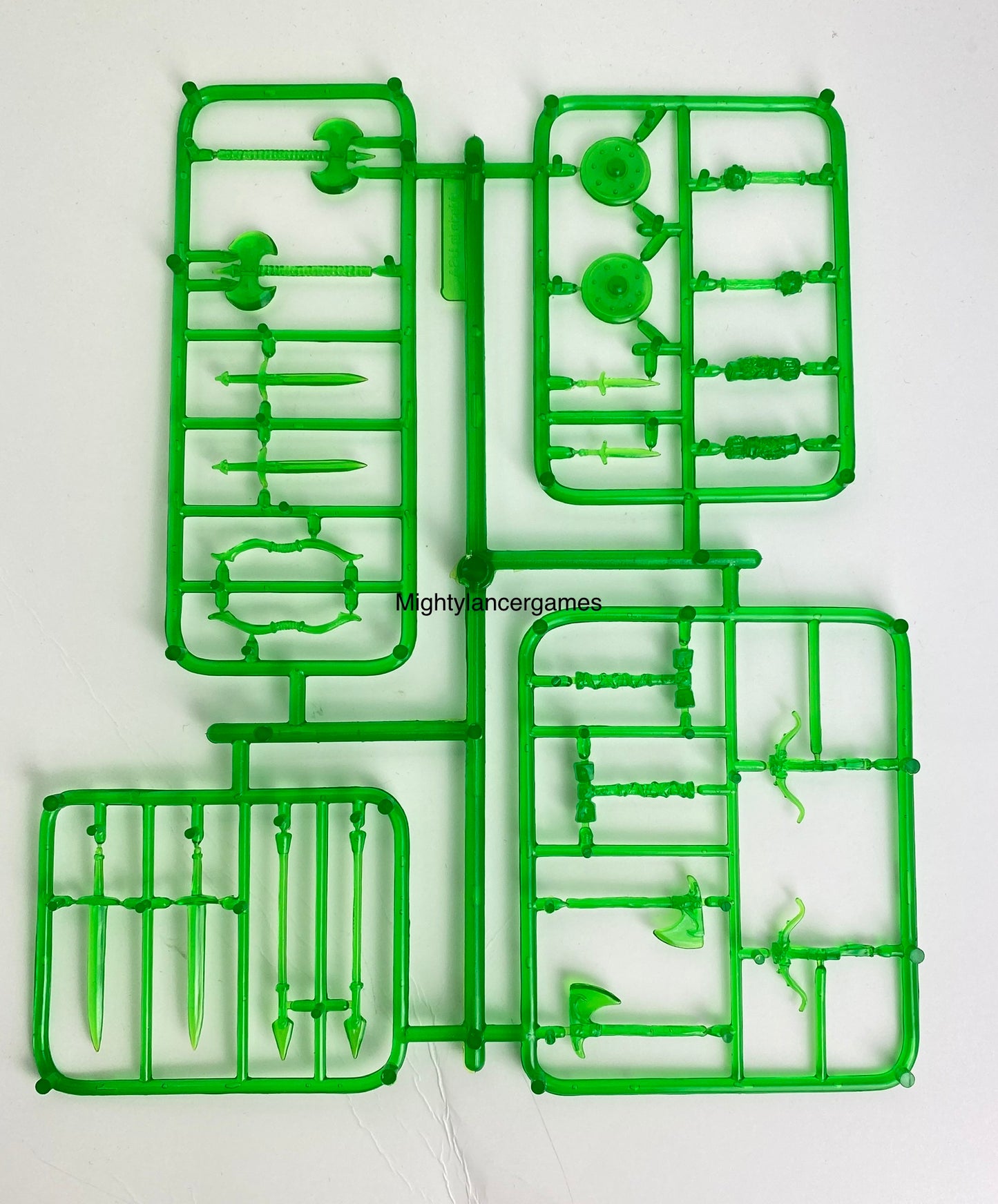 Reaper Miniatures Weapon Sprue- Green