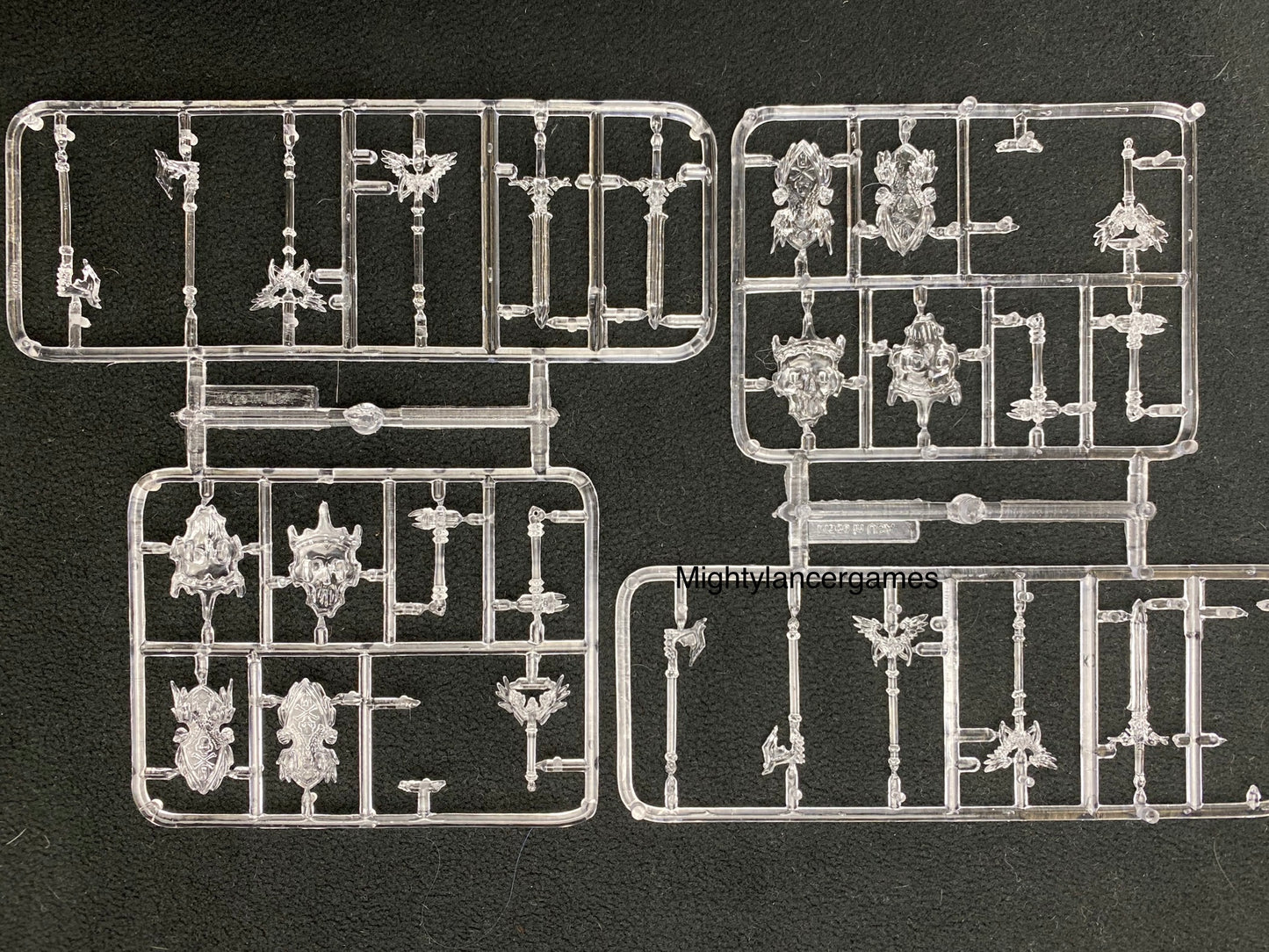 Reaper Miniatures Weapon Sprue- Clear