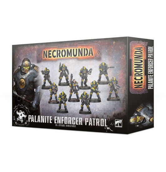 Palanite Enforcer Patrol - Necromunda :www.mightylancergames.co.uk 