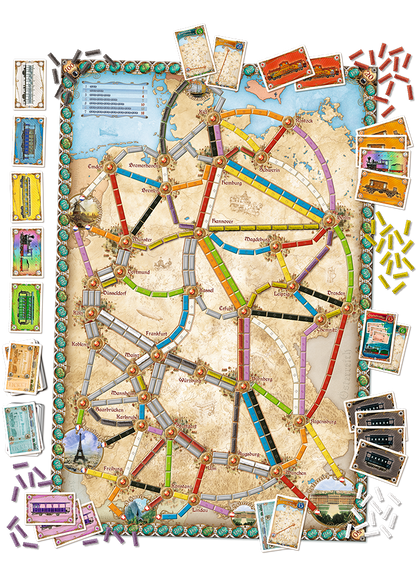 Ticket to Ride - Germany: www.mightylancergames.co.uk