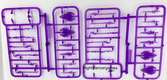 Reaper Miniatures Weapon Sprue- Purple