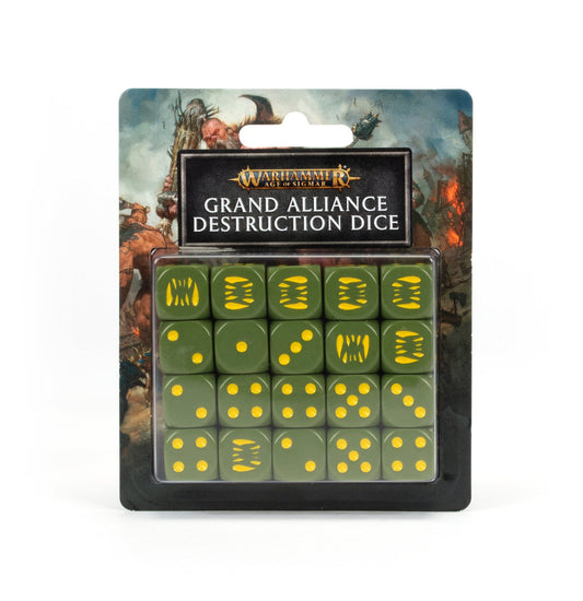 Age of Sigmar - GRAND ALLIANCE DESTRUCTION DICE SET