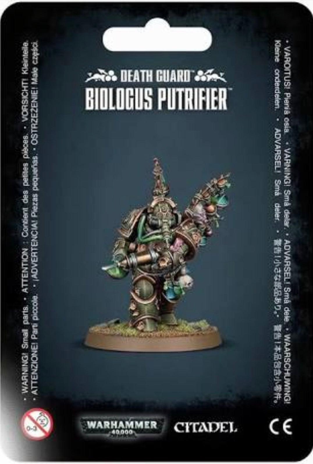 Biologus Putrifier - Death Guard (Warhammer 40k) :www.mightylancergames.co.uk